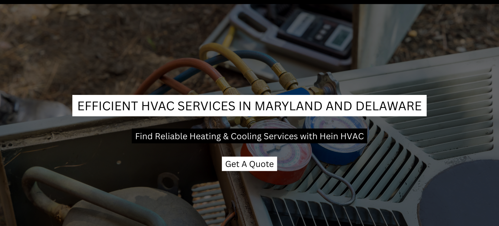 Efficient HVAC Services in Maryland and Delaware